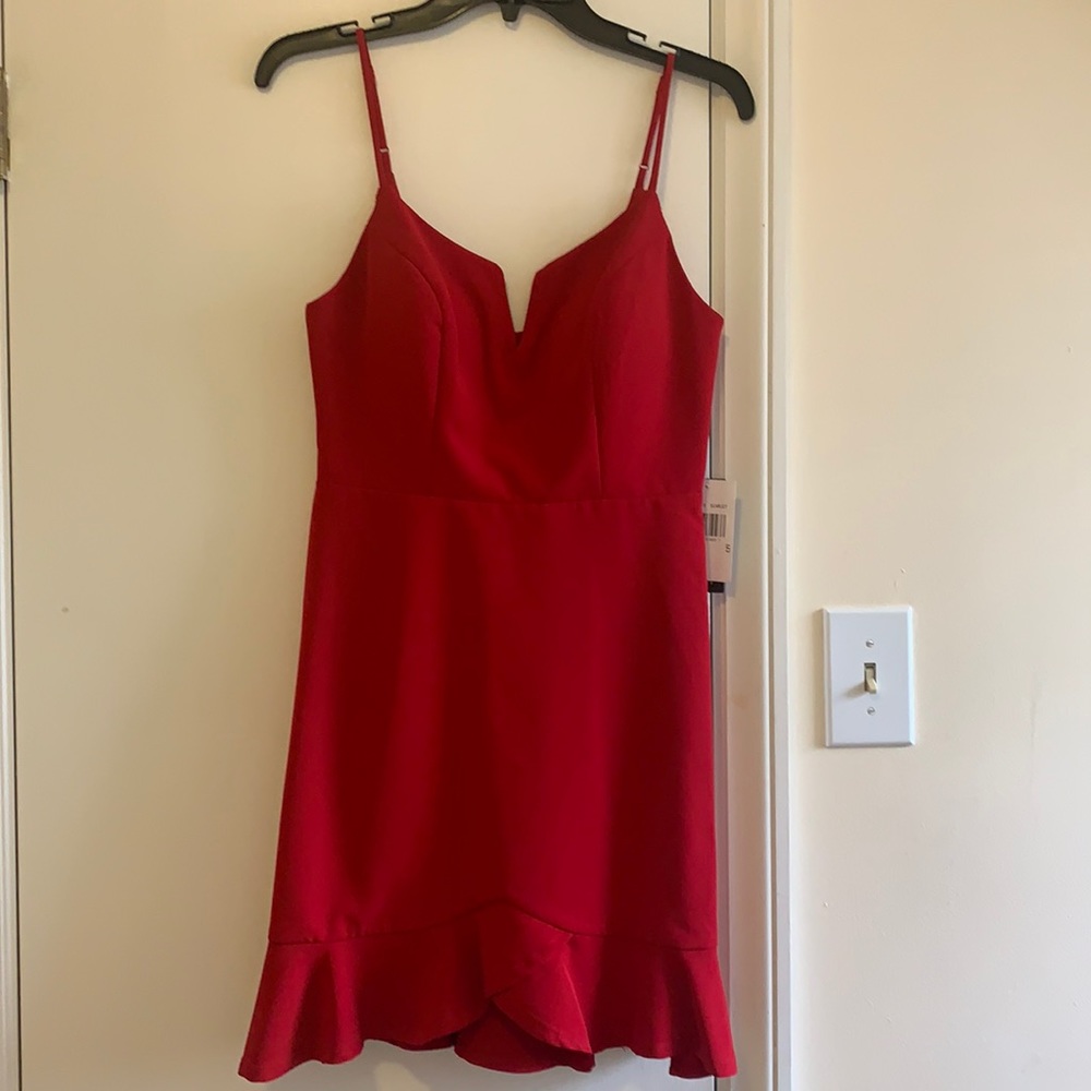 Red dress
